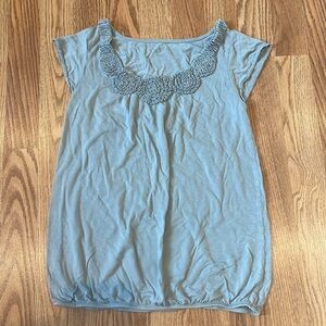 LOFT XS blouse light bluish/gray color.